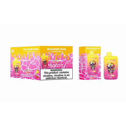 Bang King Twins Pro 50000 Puffs Dual Flavors Disposable Vape