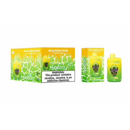 Bang King Twins Pro 50000 Puffs Dual Flavors Disposable Vape