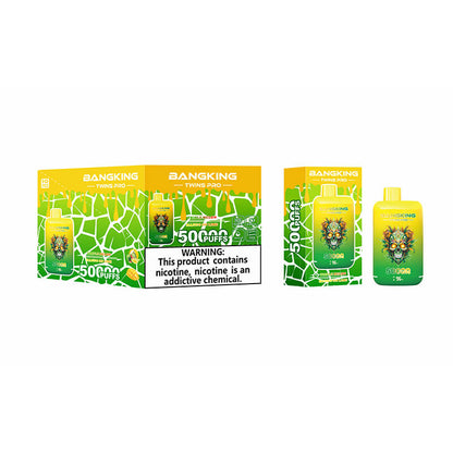 Bang King Twins Pro 50000 Puffs Dual Flavors Disposable Vape