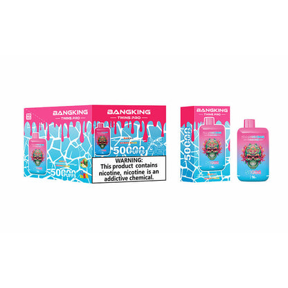 Bang King Twins Pro 50000 Puffs Dual Flavors Disposable Vape