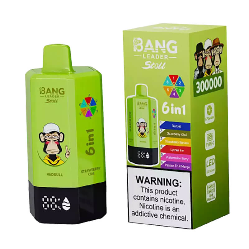 Bang Leader Stoll 300000 Puffs 6in1 Disposable Vape