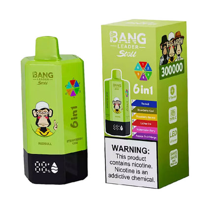 Bang Leader Stoll 300000 Puffs 6in1 Disposable Vape