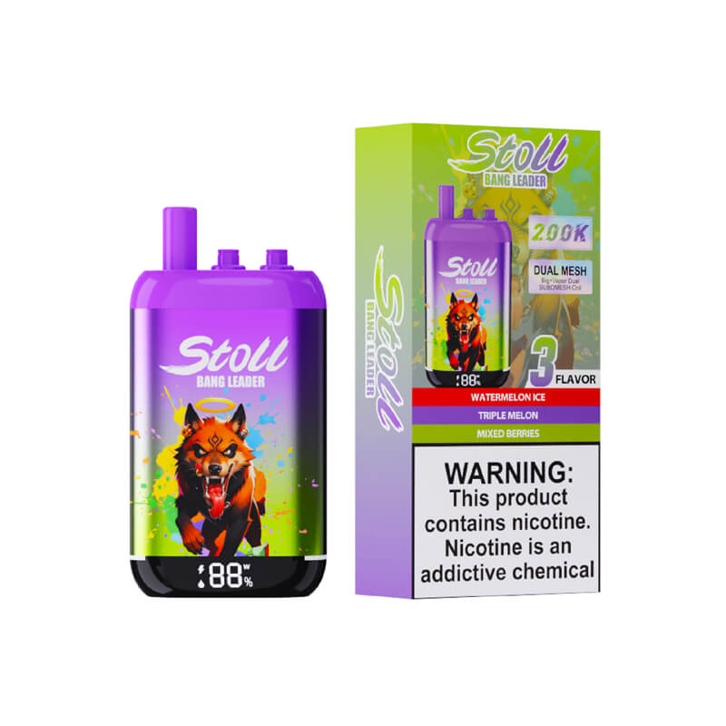 Bang Leader Stoll 200000 Puffs 3in1 Disposable Vape
