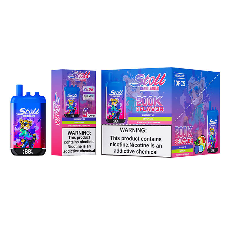 Bang Leader Stoll 200000 Puffs 3in1 Disposable Vape