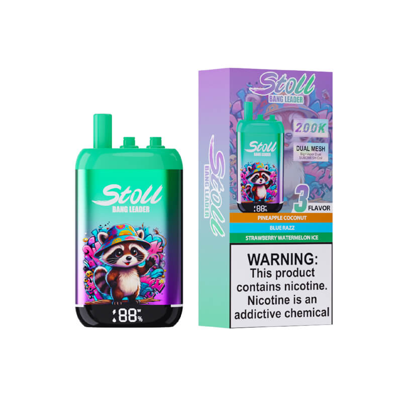 Bang Leader Stoll 200000 Puffs 3in1 Disposable Vape