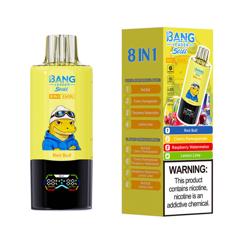 Bang Leager Stoll 350000 Puffs 8in1 Disposable Vape