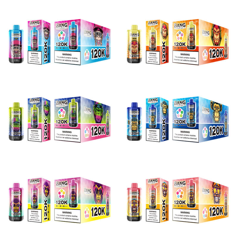 Bang Legend 120000 Puffs 5 Flavors Disposable Vape