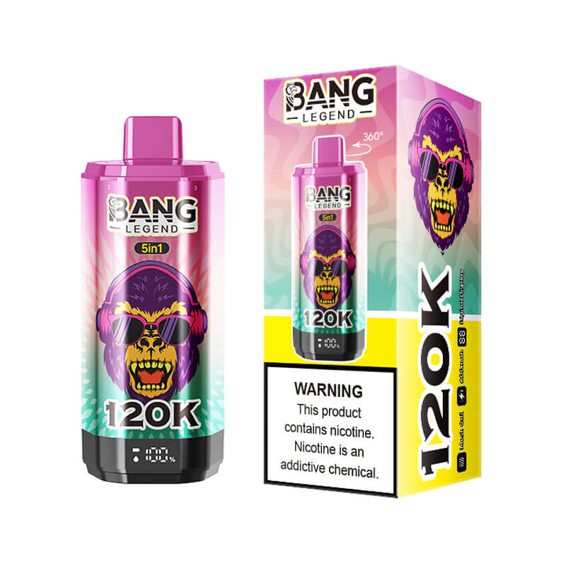 Bang Legend 120000 Puffs 5 Flavors Disposable Vape