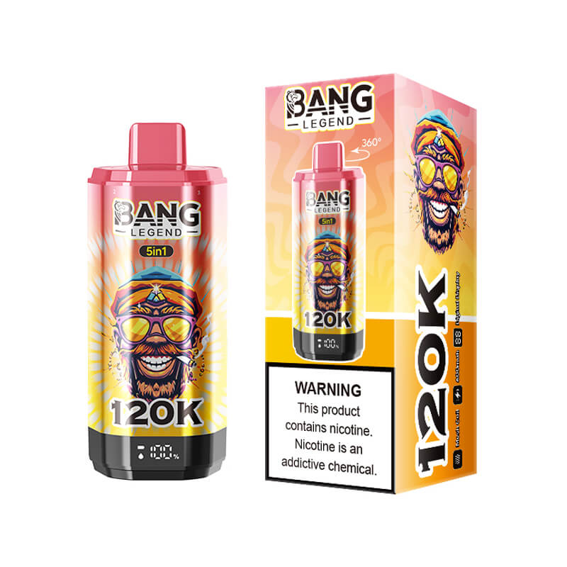 Bang Legend 120000 Puffs 5 Flavors Disposable Vape