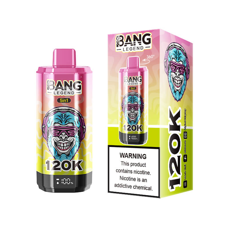 Bang Legend 120000 Puffs 5 Flavors Disposable Vape