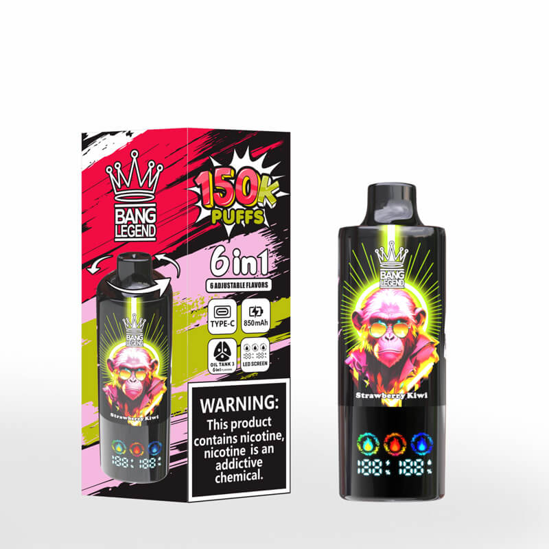 Bang Legend 150000 Puffs 6 Flavors Disposable Vape