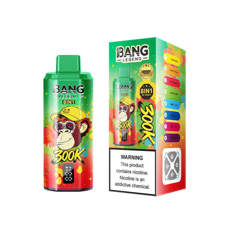Bang Legend 300000 Puffs 8in1 Disposable Vape
