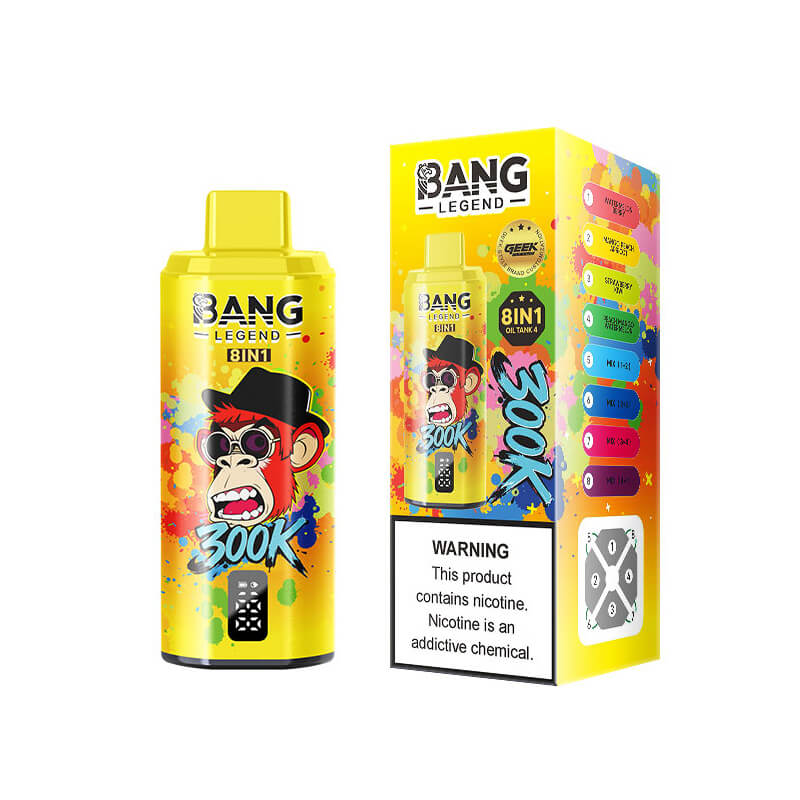 Bang Legend 300000 Puffs 8in1 Disposable Vape
