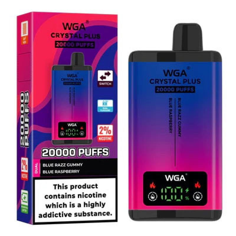 WGA Crystal Plus 20000 Puffs Disposable Vape