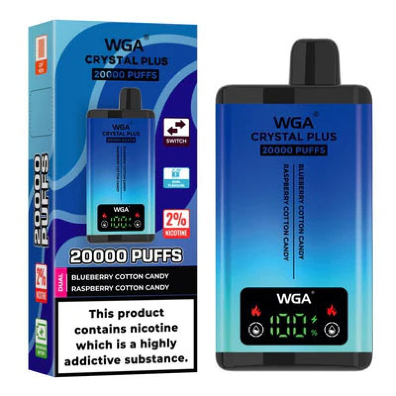 WGA Crystal Plus 20000 Puffs Disposable Vape