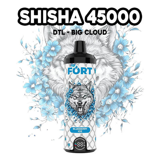 Savage Fort Shisha Hookah 45000 Puffs Disposable Vape
