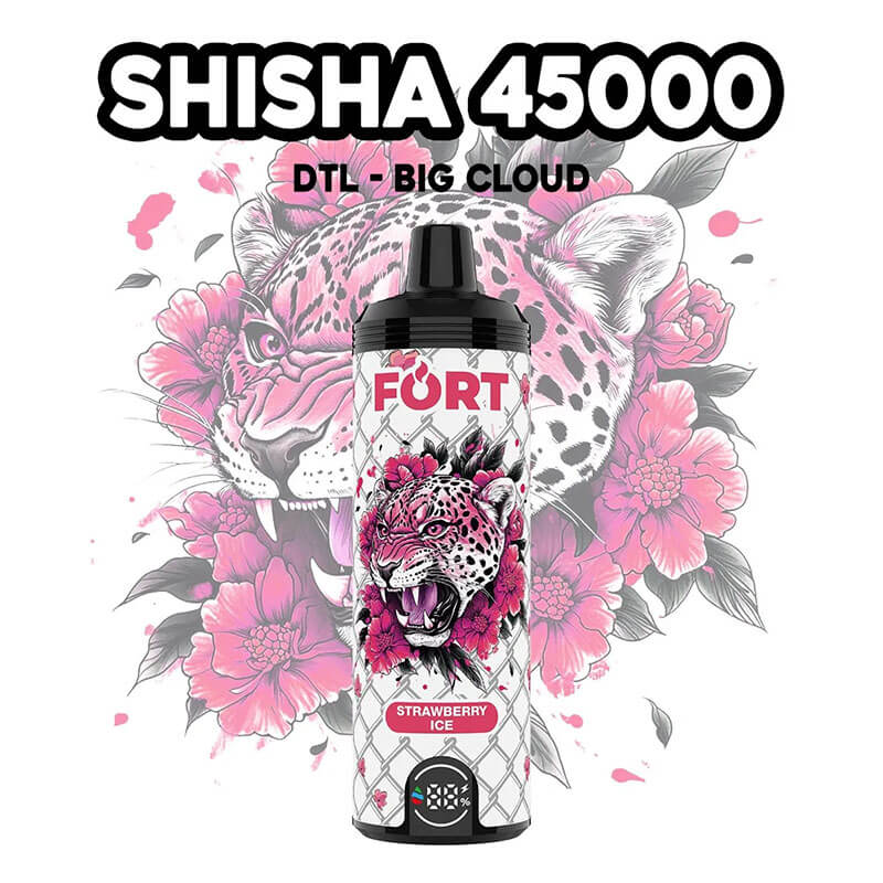 Savage Fort Shisha Hookah 45000 Puffs Disposable Vape