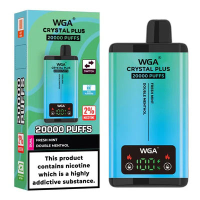 WGA Crystal Plus 20000 Puffs Disposable Vape