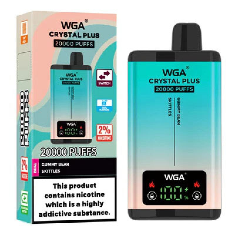 WGA Crystal Plus 20000 Puffs Disposable Vape