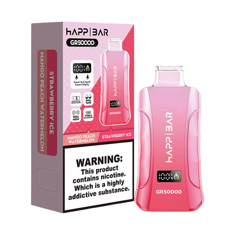 HAPP BAR GR 50000 Puffs Dual Flavor Disposable Vape