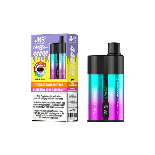 JNR WindWhip 44000 Puffs 2 Flavors Disposable Vape