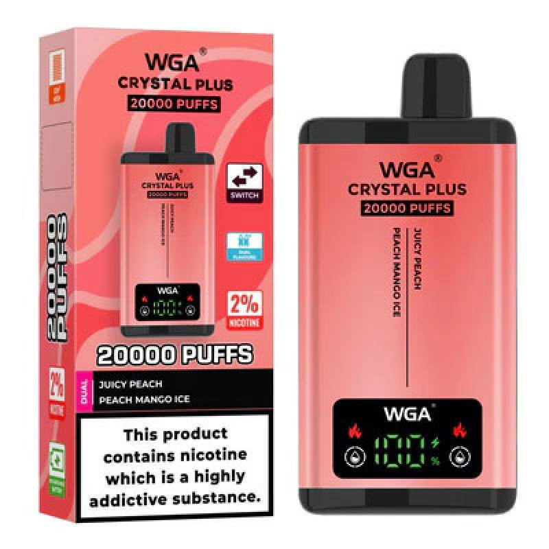 WGA Crystal Plus 20000 Puffs Disposable Vape