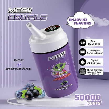 Mesii Couple 50000 Puffs Triple Flavors Disposable Vape