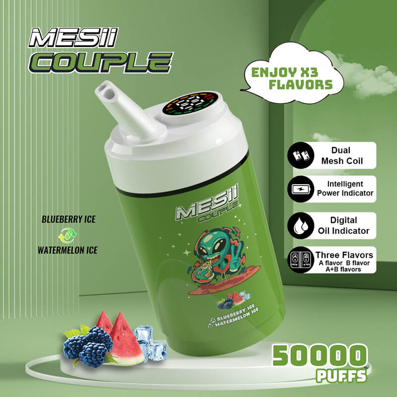 Mesii Couple 50000 Puffs Triple Flavors Disposable Vape