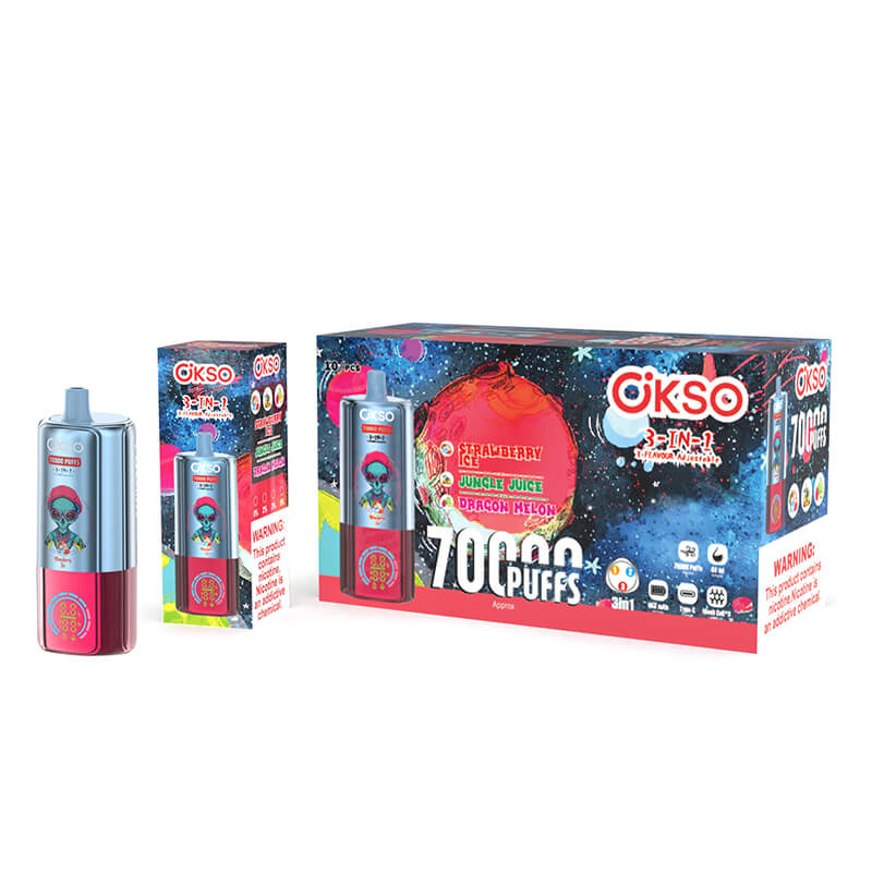 OKSO 70000 Puffs 3in1 Flavors Disposable Vape