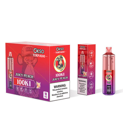 OKSO Tornado 100000 Puffs Disposable Vape