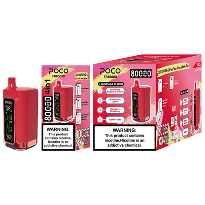 POCO FR 80000 Puffs Disposable Vape