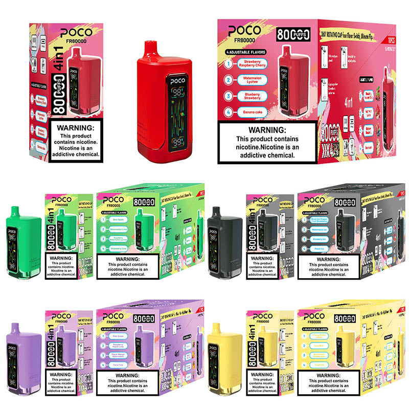 POCO FR 80000 Puffs Disposable Vape