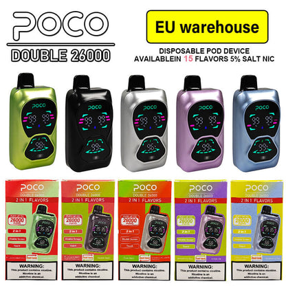 POCO DB26000 Dual Flavors Disposable Vape 26000 Puffs