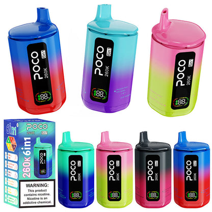 POCO 260K 6in1 260000 Puffs Disposable Vape