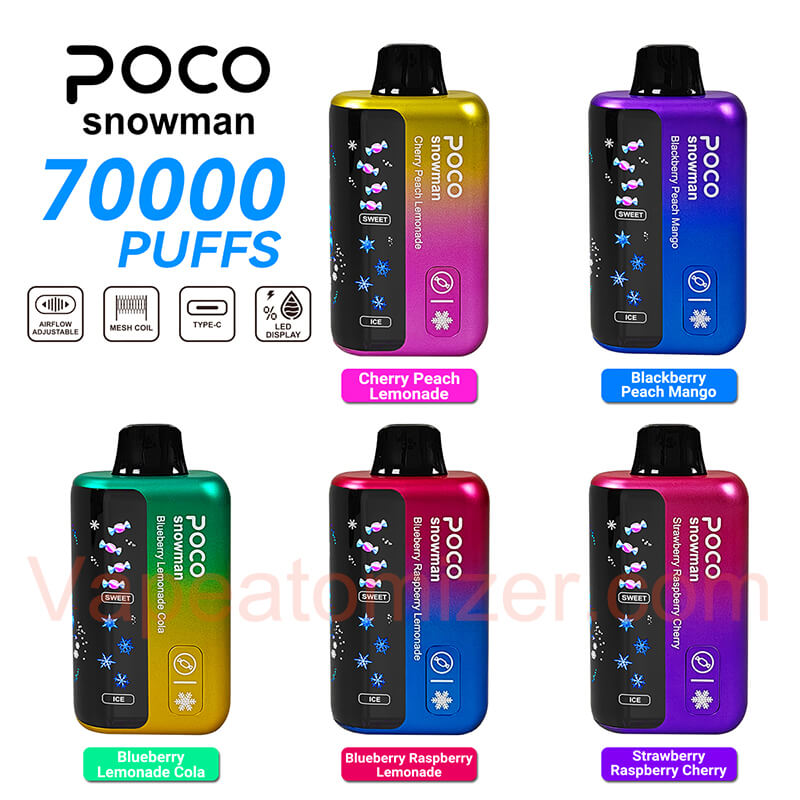 POCO Snowman 70000 Puffs Disposable Vape
