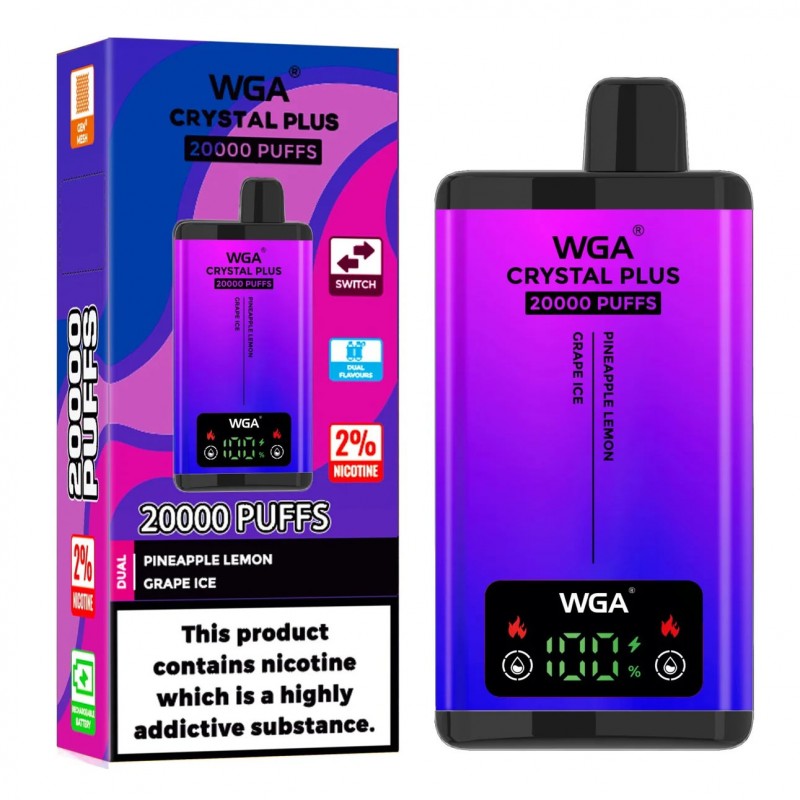 WGA Crystal Plus 20000 Puffs Disposable Vape