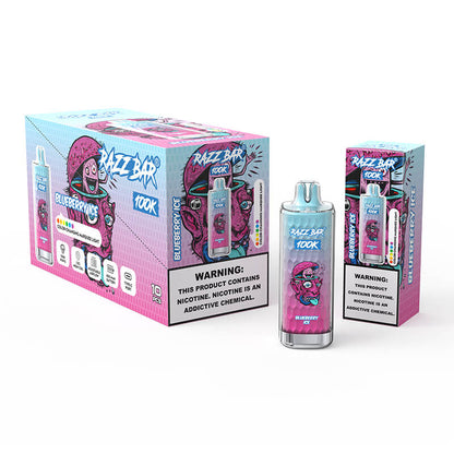 Razz Bar 100000 Puffs Disposable Vape