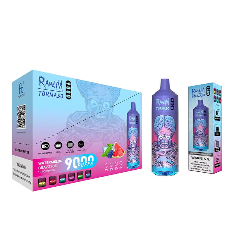 RandM Tornado 9000 Puffs Disposable Vape Kit 18ml