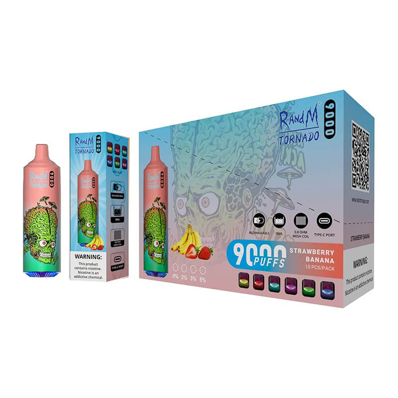 RandM Tornado 9000 Puffs Disposable Vape Kit 18ml