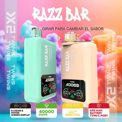 Razz Bar 40000 Double Flavors Disposable Vape