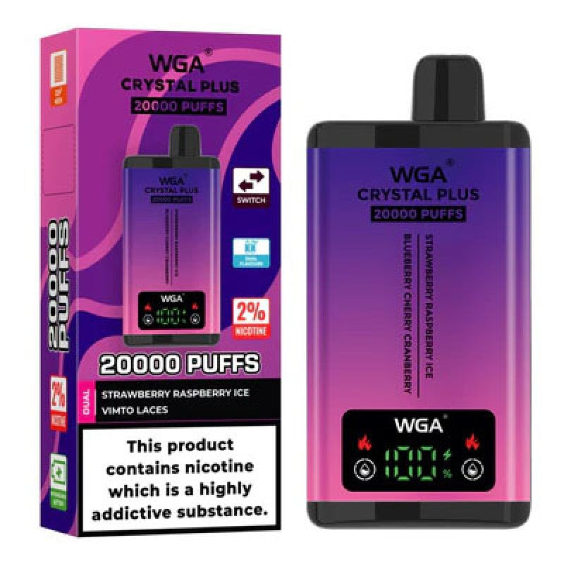 WGA Crystal Plus 20000 Puffs Disposable Vape