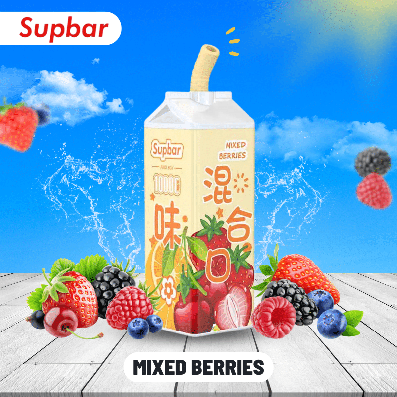 Supbar Juice Box 10000 Puffs Disposable Vape Kit