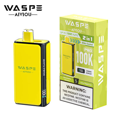 WASPE 100000 Puffs Pro 2in1 Disposable Vape