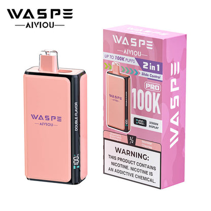 WASPE 100000 Puffs Pro 2in1 Disposable Vape