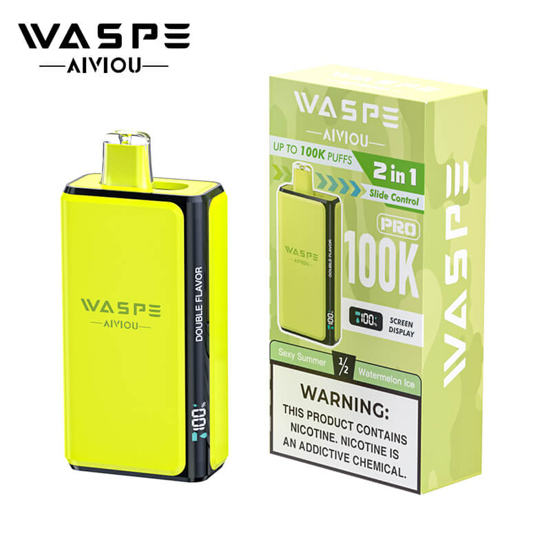 WASPE 100000 Puffs Pro 2in1 Disposable Vape