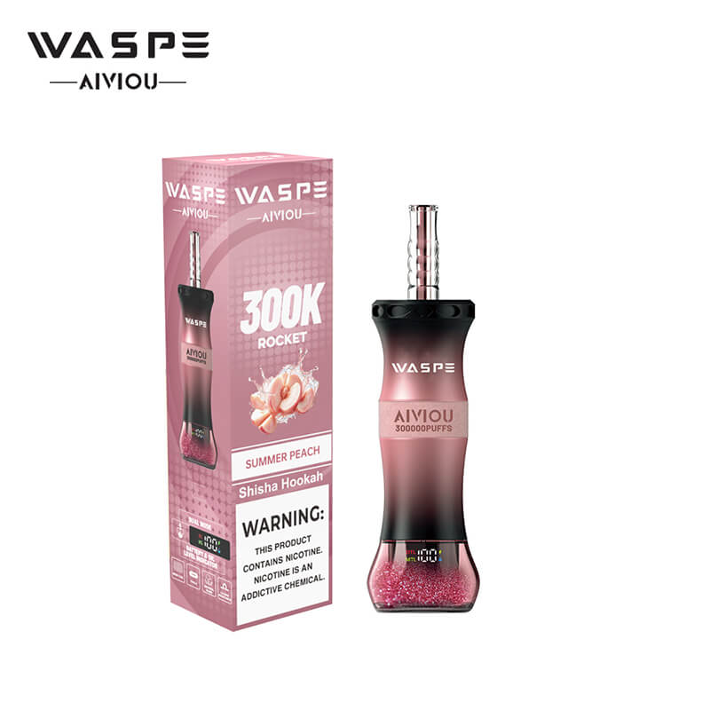 WASPE Shisha Hookah 300000 Puffs Disposable Vape