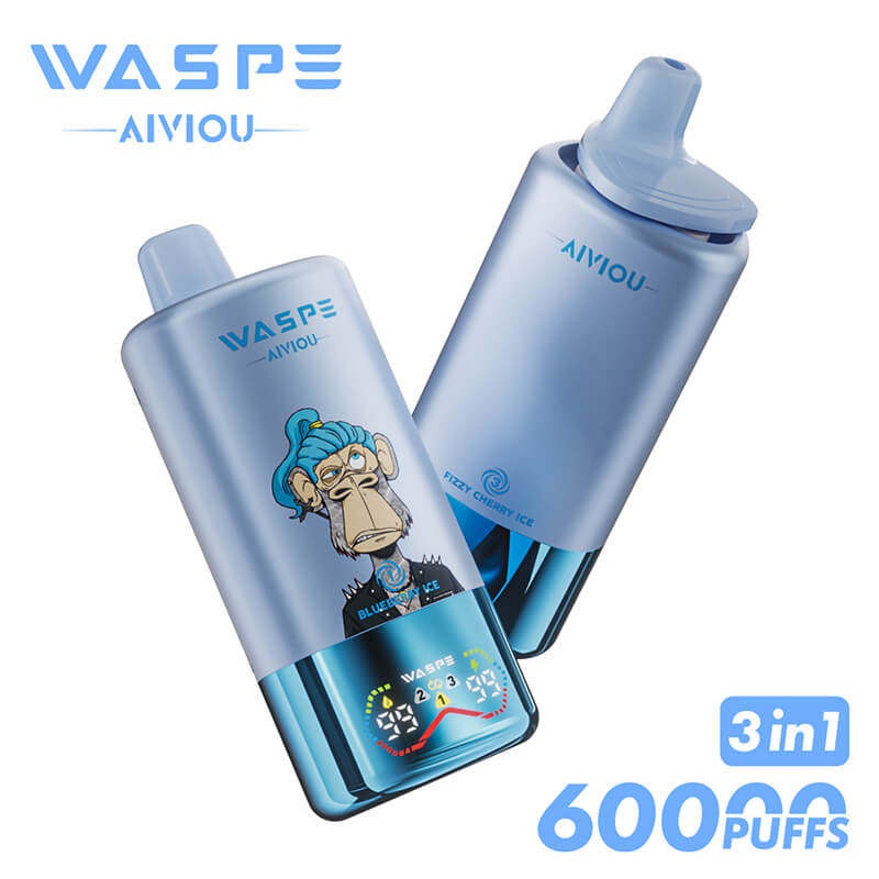 WASPE 60000 Puffs Triple Flavors 3 in 1  Disposable Vape