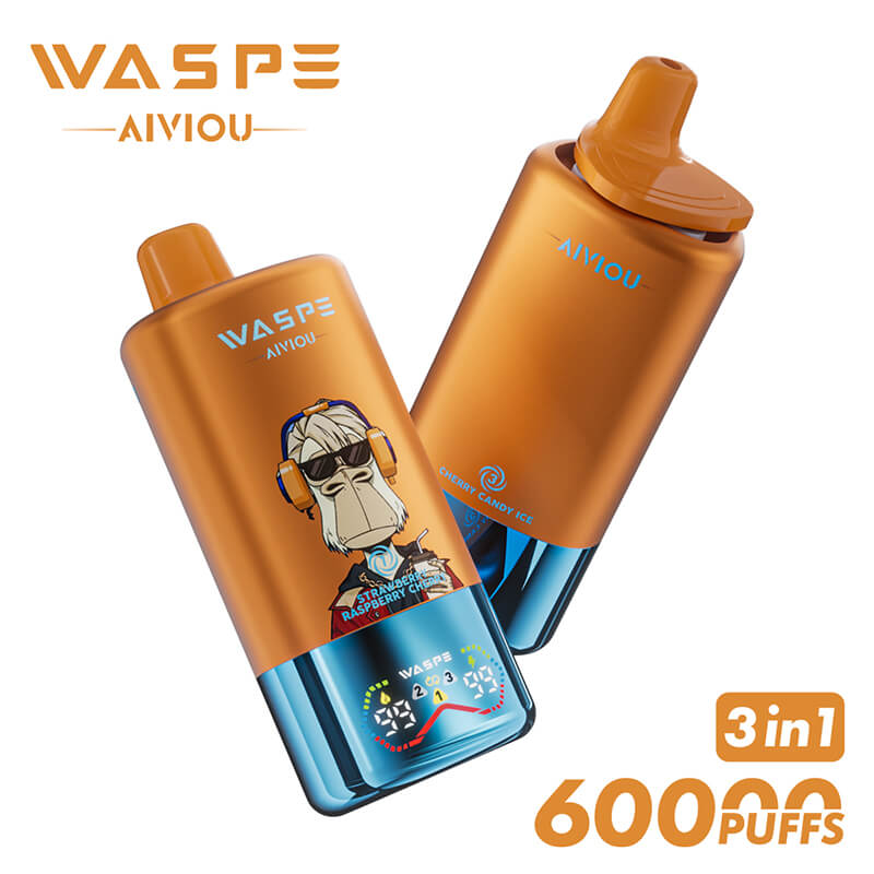 WASPE 60000 Puffs Triple Flavors 3 in 1  Disposable Vape