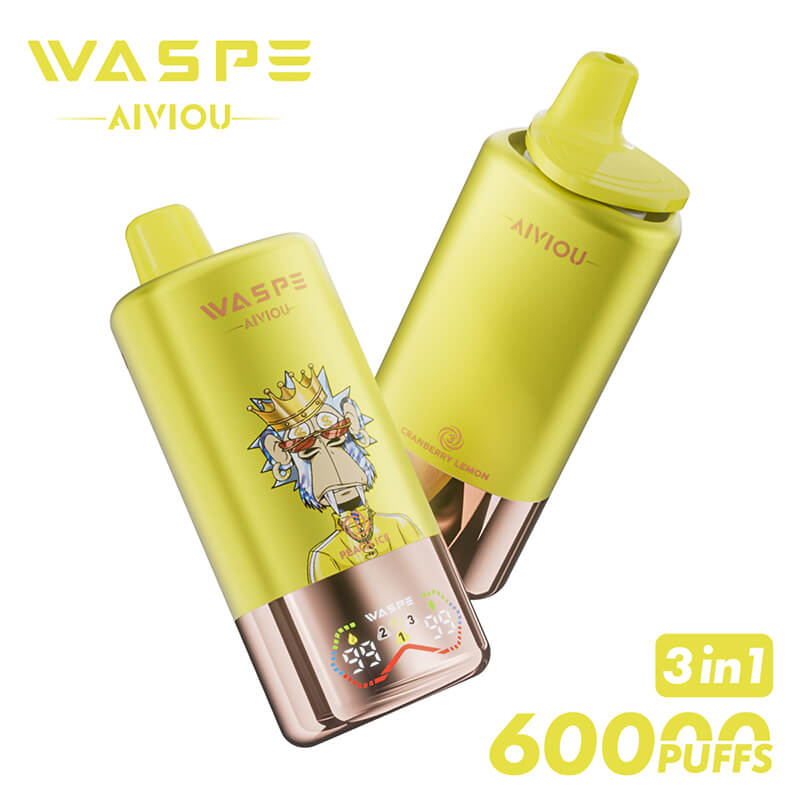 WASPE 60000 Puffs Triple Flavors 3 in 1  Disposable Vape