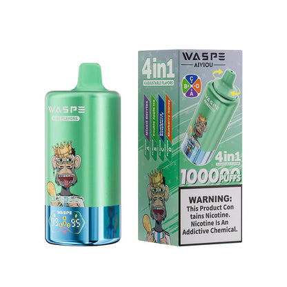 WASPE 100000 Puffs 4 Flavors Disposable Vape